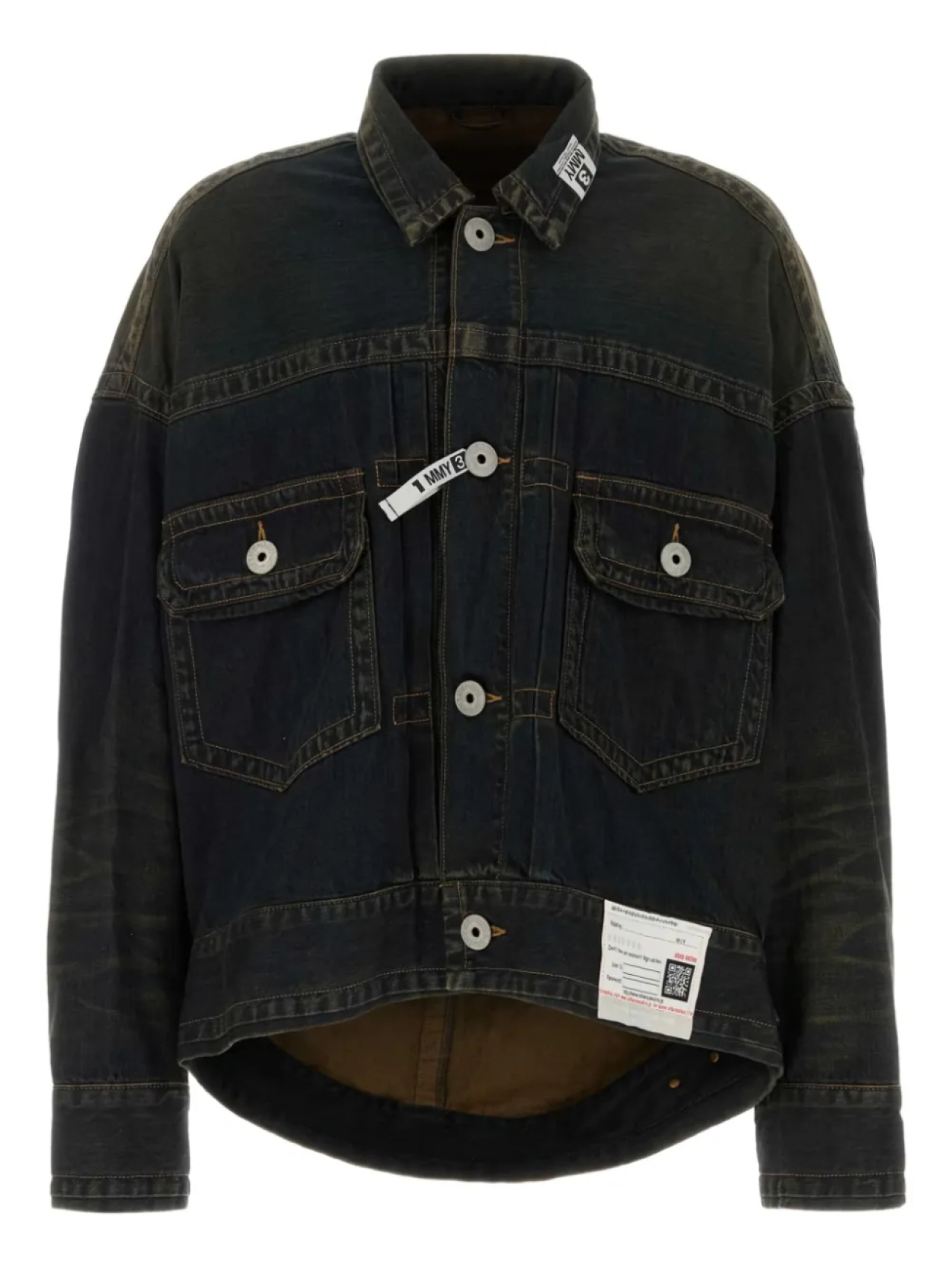 Maison MIHARA YASUHIRO Любительская сшитая джинсовая куртка, синий
Maison MIHARA YASUHIRO Любительская сшитая джинсовая куртка, синий