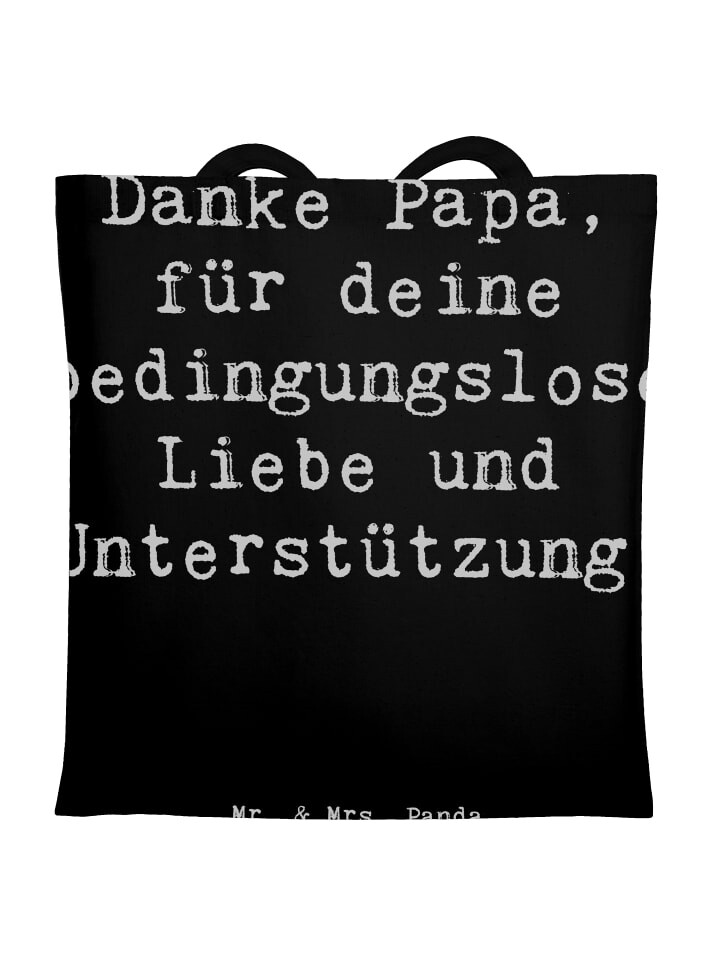 Сумка для переноски Mr & Mrs Panda Danke Papa, черный
Сумка для переноски Mr & Mrs Panda Danke Papa, черный