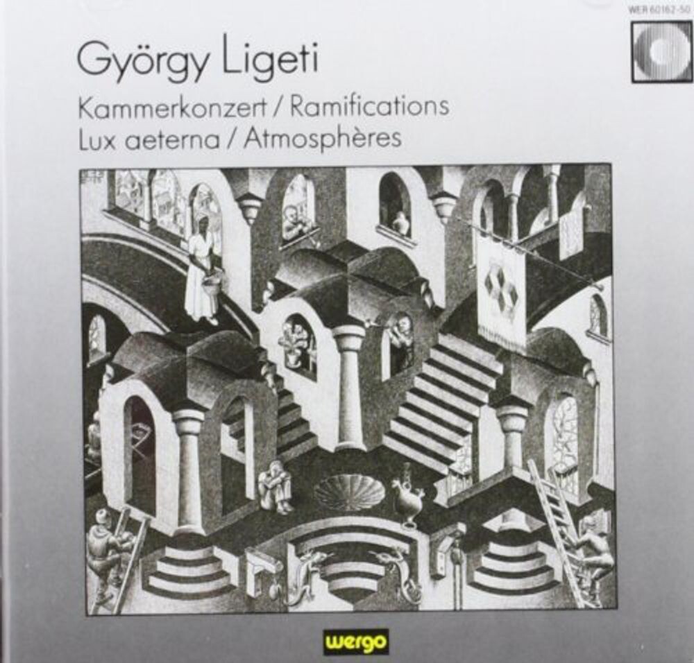 Диск CD Chamber Concerto For 13 Instru - György Ligeti, Clytus Gottwald, Ernest Bour, Saarbrücken Radio Symphony Orchestra, Ensemble Die Reihe, Stuttgart Schola Cantorum
Диск CD Chamber Concerto For 13 Instru - György Ligeti, Clytus Gottwald, Ernest Bour, Saarbrücken Radio Symphony Orchestra, Ensemble Die Reihe, Stuttgart Schola Cantorum