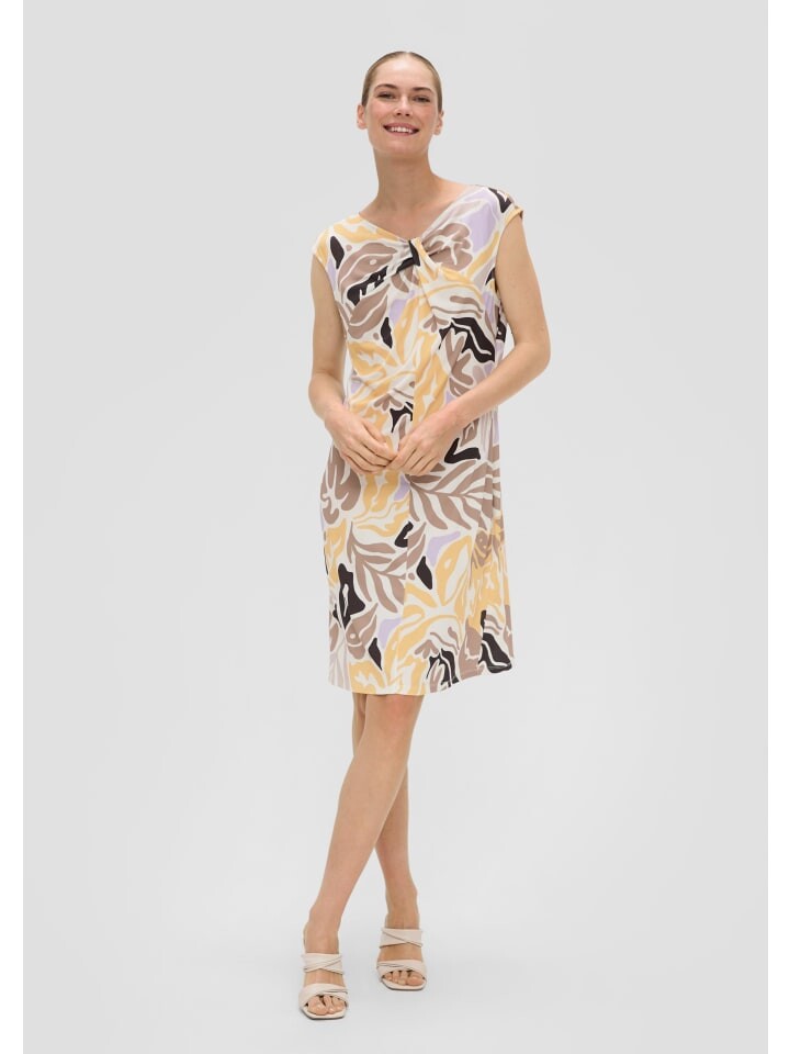 Короткое платье sOliver BLACK LABEL kurz, цвет creme-mehrfarbig
Короткое платье sOliver BLACK LABEL kurz, цвет creme-mehrfarbig