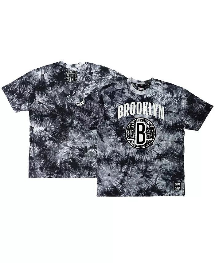Мужская и женская футболка NBA x Black Brooklyn Nets Culture & Hoops с принтом тай-дай Two Hype, черный
Мужская и женская футболка NBA x Black Brooklyn Nets Culture & Hoops с принтом тай-дай Two Hype, черный