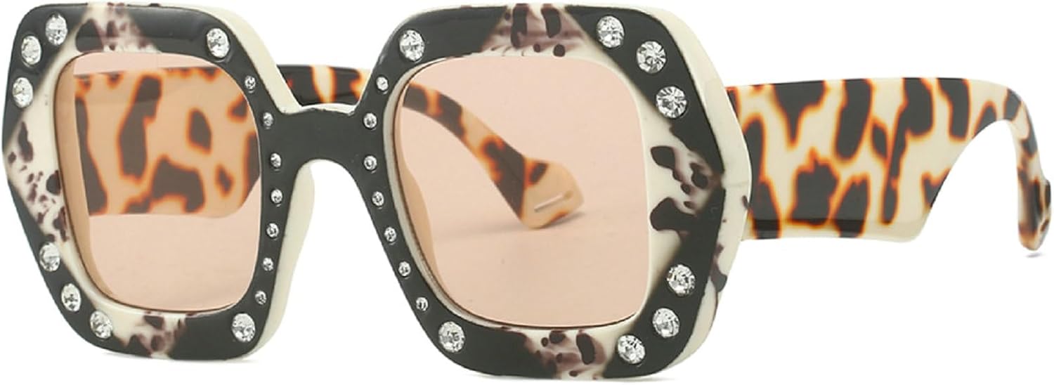 Крупные солнцезащитные очки с бриллиантами и стразами, женские квадратные солнцезащитные очки, модные блестящие очки для вечеринок, нестандартные толстые очки mincl, Champagne
Крупные солнцезащитные очки с бриллиантами и стразами, женские квадратные солнцезащитные очки, модные блестящие очки для вечеринок, нестандартные толстые очки mincl, Champagne