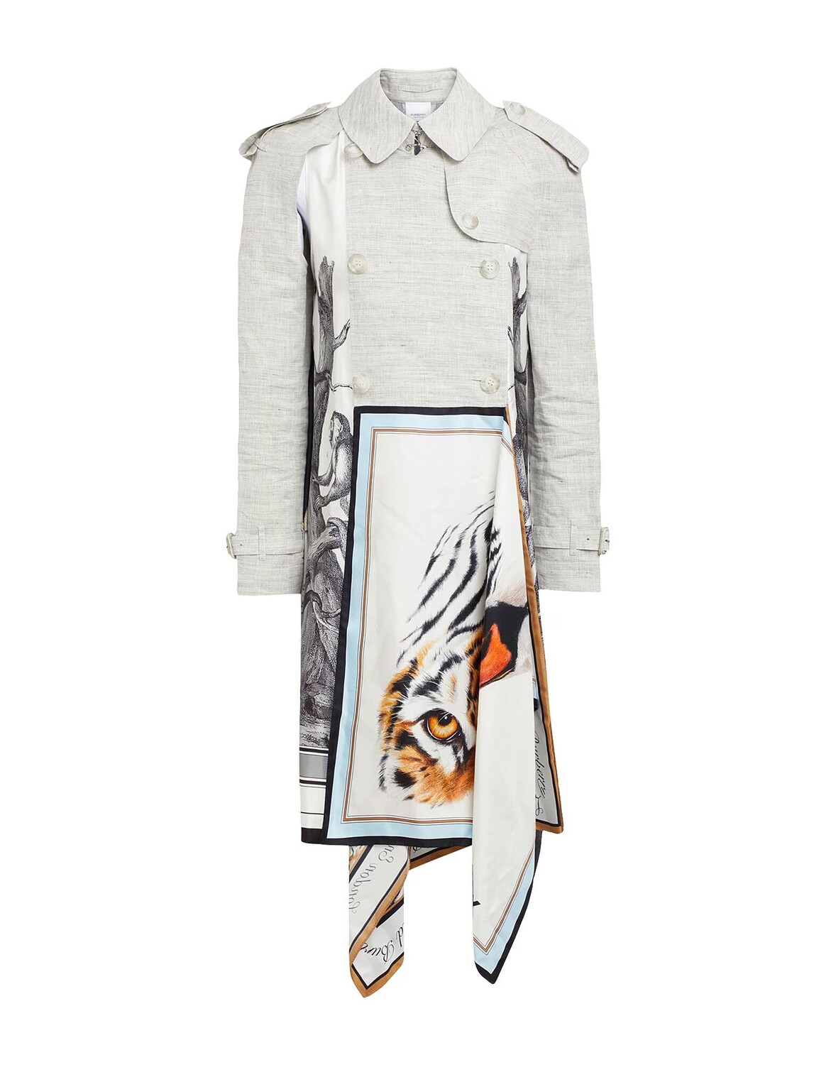 Тренч Burberry, светло-серый
Тренч Burberry, светло-серый