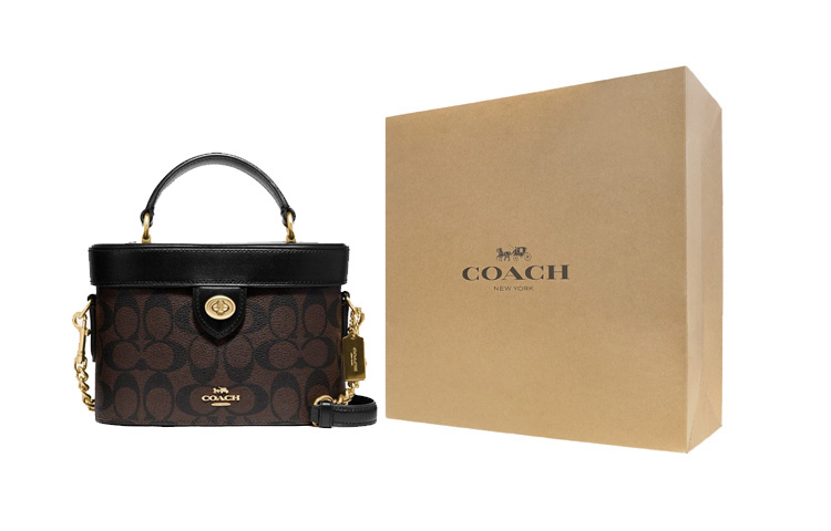 COACH Сумка кроссбоди Kay 20 малая коричнево-черная
COACH Сумка кроссбоди Kay 20 малая коричнево-черная