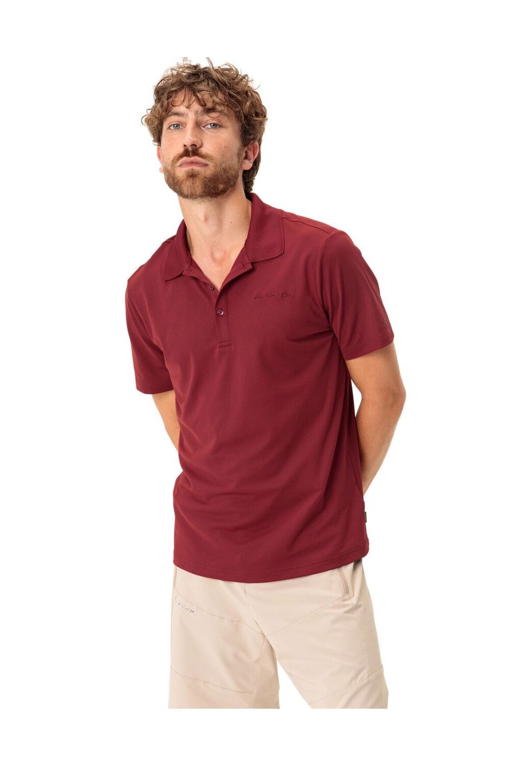 Дышащая, быстросохнущая мужская рубашка-поло VAUDE, цвет Carmine
Дышащая, быстросохнущая мужская рубашка-поло VAUDE, цвет Carmine