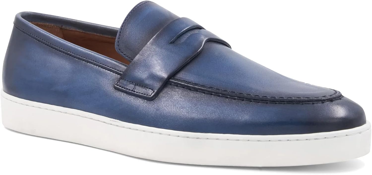 Мужские лоферы Bruno Magli Prato без шнурков, темно-синий
Мужские лоферы Bruno Magli Prato без шнурков, темно-синий