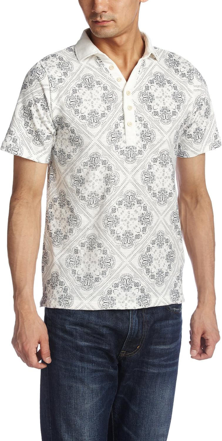 Поло с принтом банданы Pincponc, светло-бежевый
Поло с принтом банданы Pincponc, светло-бежевый