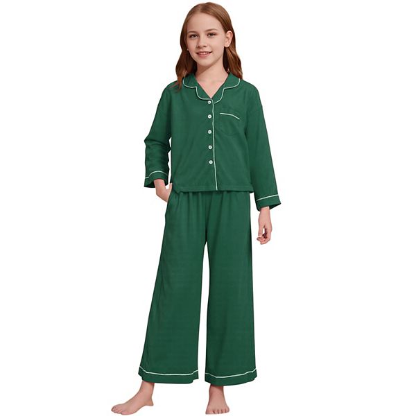 Детский комплект пижамы с длинным рукавом и брюками Inspire Chic, Green
Детский комплект пижамы с длинным рукавом и брюками Inspire Chic, Green