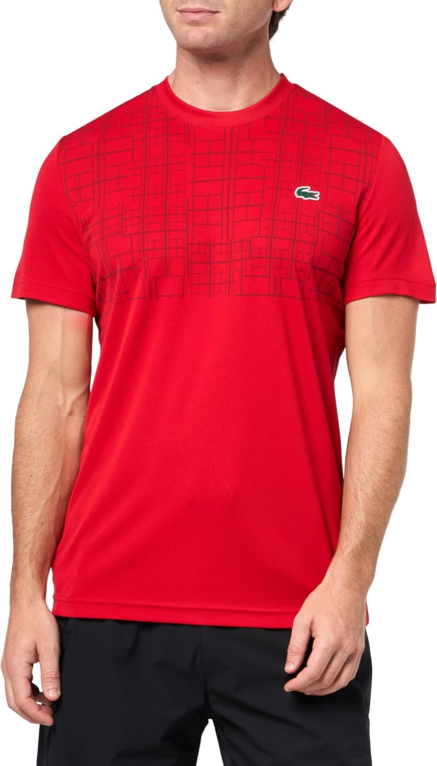 Мужская спортивная теннисная футболка Lacoste X Novak Djokovic, Red, Красный, Мужская спортивная теннисная футболка Lacoste X Novak Djokovic, Red
Мужская спортивная теннисная футболка Lacoste X Novak Djokovic, Red, Красный, Мужская спортивная теннисная футболка Lacoste X Novak Djokovic, Red