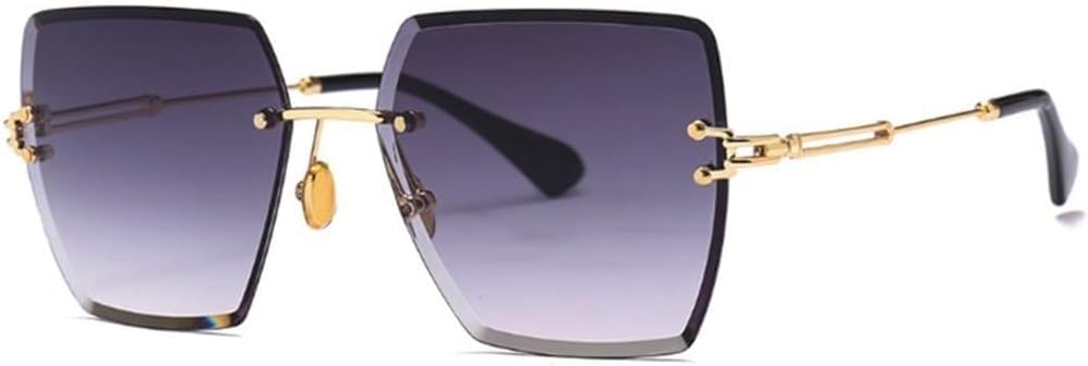 Женские солнцезащитные очки без оправы с градиентной защитой от УФ-излучения UV400 для занятий спортом на открытом воздухе, бега и езды на велосипеде Generic, Grey Gradient
Женские солнцезащитные очки без оправы с градиентной защитой от УФ-излучения UV400 для занятий спортом на открытом воздухе, бега и езды на велосипеде Generic, Grey Gradient