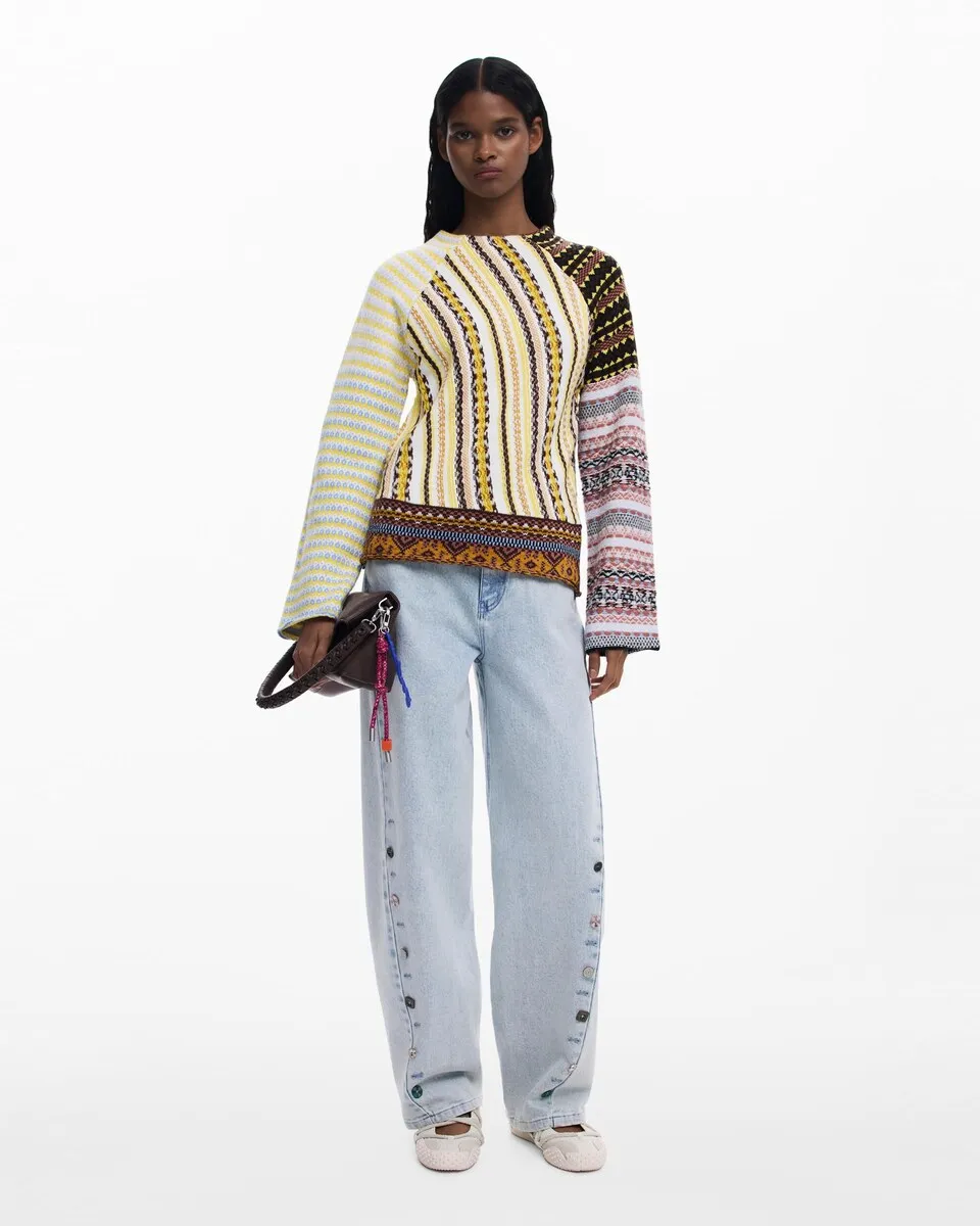 Женский этнический джемпер Desigual, мультиколор
Женский этнический джемпер Desigual, мультиколор