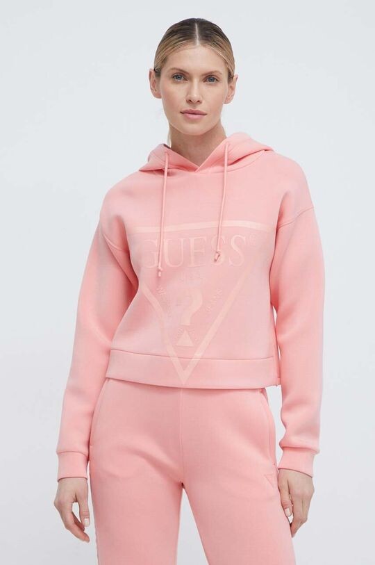 Толстовка с капюшоном Guess, оранжевый
Толстовка с капюшоном Guess, оранжевый