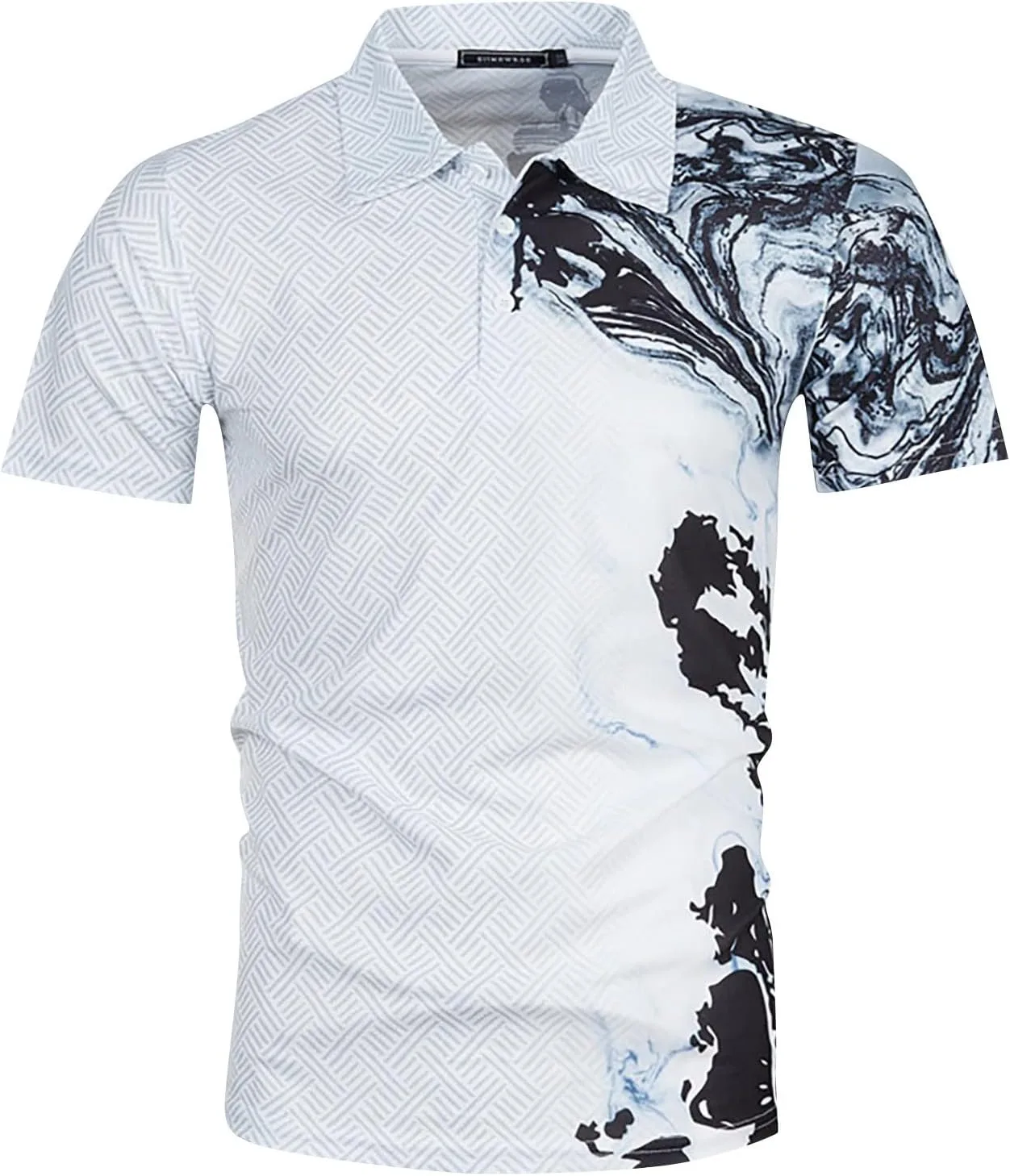 Ymosrh мужская поло с принтом, короткий рукав, Stretch, M-5XL
Ymosrh мужская поло с принтом, короткий рукав, Stretch, M-5XL