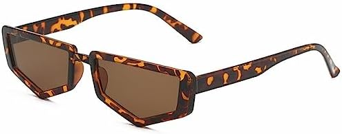 Винтажные прямоугольные солнцезащитные очки для женщин, ретро-очки в маленькой оправе, многоугольные, красно-черные, с защитой от УФ-излучения UV400 MTZJH, Leopard Tea
Винтажные прямоугольные солнцезащитные очки для женщин, ретро-очки в маленькой оправе, многоугольные, красно-черные, с защитой от УФ-излучения UV400 MTZJH, Leopard Tea