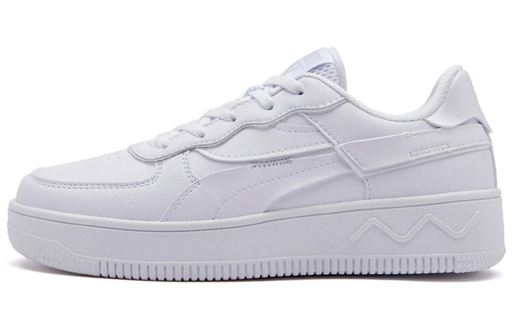 Кеды, скейтборд обувь женская низкая ярко-белый 361° 
Кеды, скейтборд обувь женская низкая ярко-белый 361°