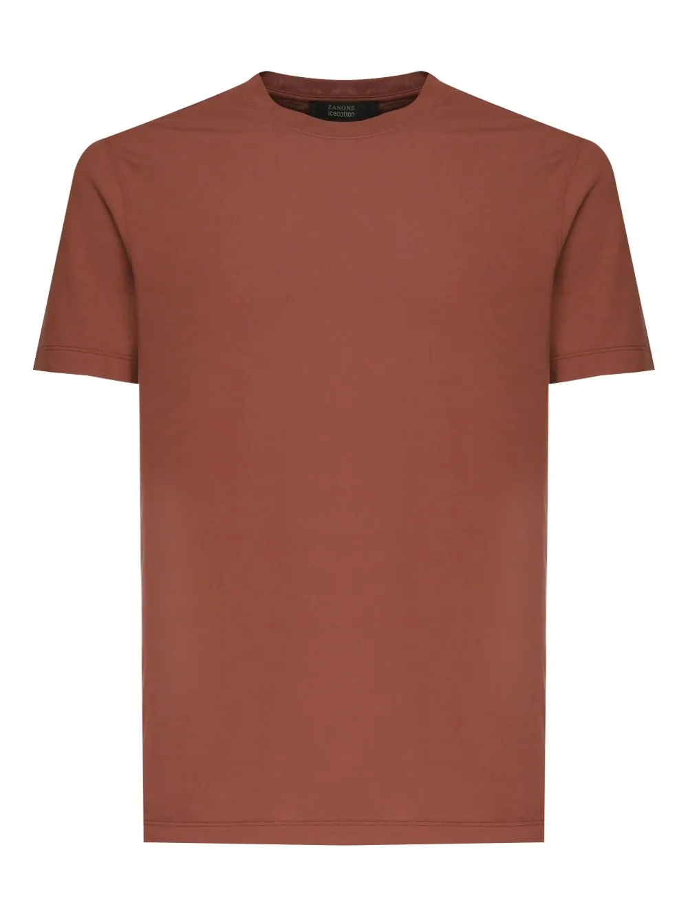 Футболка с короткими рукавами Zanone, коричневый
Футболка с короткими рукавами Zanone, коричневый