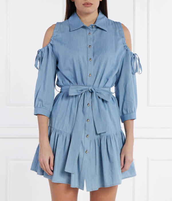 Платье джинсовое Liu Jo с поясом, синий
Платье джинсовое Liu Jo с поясом, синий