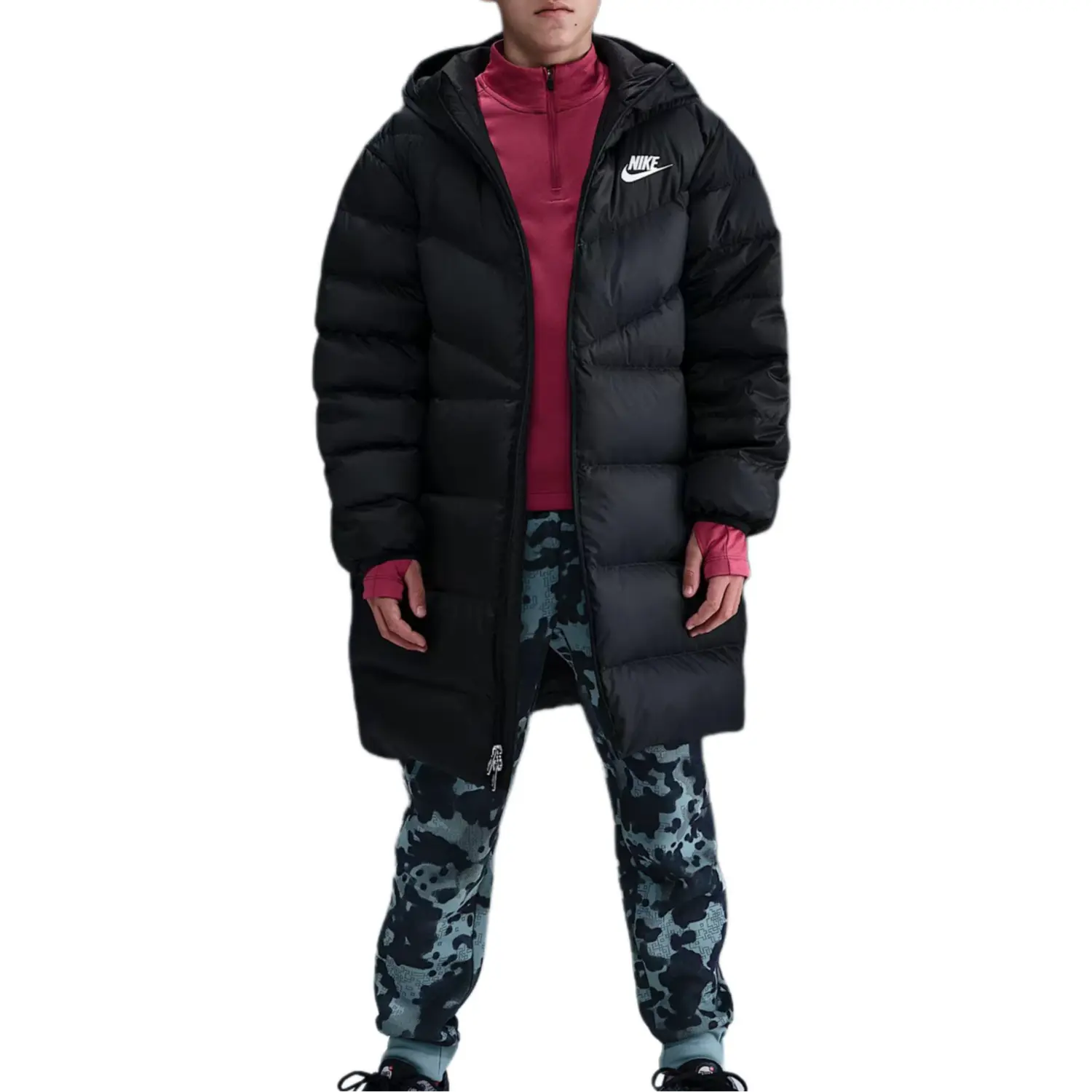 Детская пуховая куртка Nike, черный
Детская пуховая куртка Nike, черный