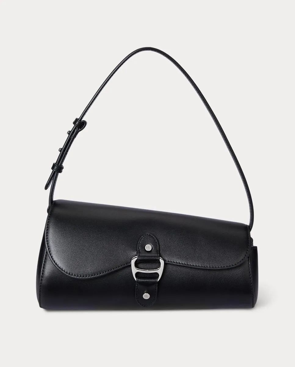 Средняя кожаная сумка-тоут Tasha Lauren Ralph Lauren, черный
Средняя кожаная сумка-тоут Tasha Lauren Ralph Lauren, черный