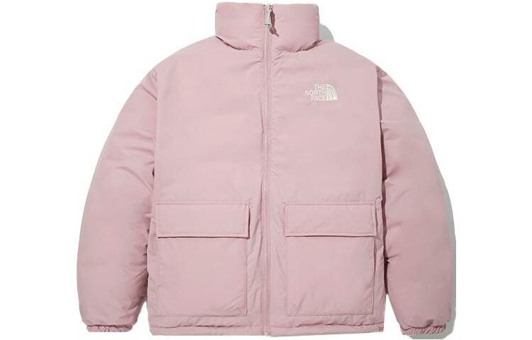Куртка унисекс розовая The North Face, розовый 
Куртка унисекс розовая The North Face, розовый