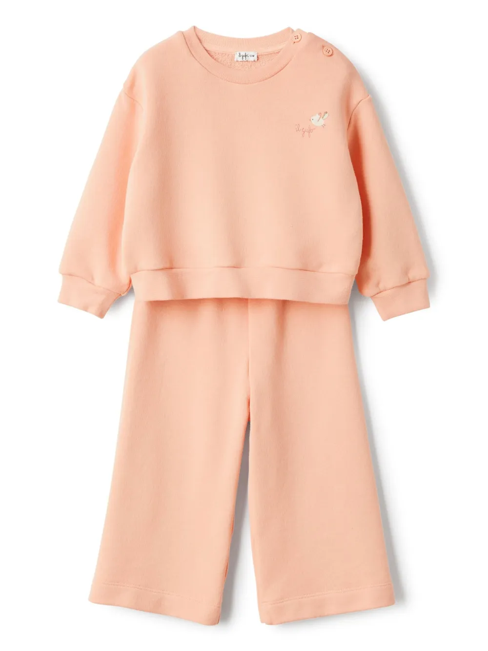 Спортивный костюм с вышитым логотипом Il Gufo, оранжевый
Спортивный костюм с вышитым логотипом Il Gufo, оранжевый