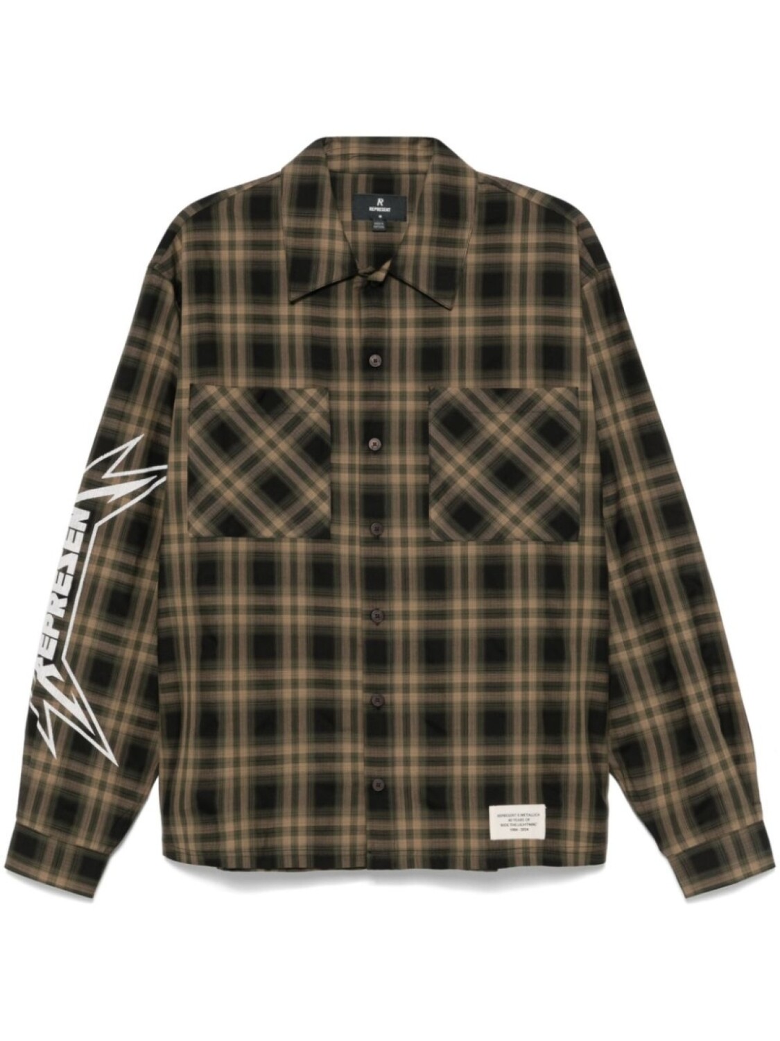 Футболка Металлика Represent, коричневый
Футболка Металлика Represent, коричневый