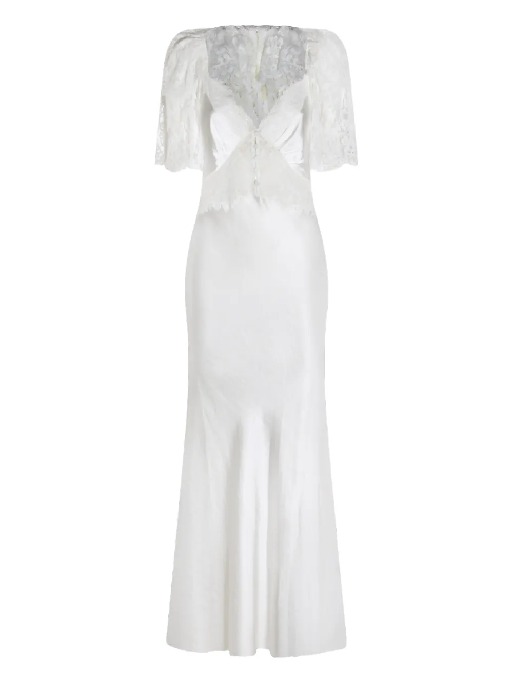 Макси-платье на пуговицах Self-Portrait, белый
Макси-платье на пуговицах Self-Portrait, белый