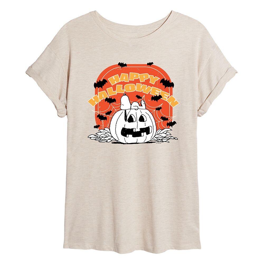 Детская струящаяся футболка Peanuts в стиле ретро на Хэллоуин Licensed Character, бежевый
Детская струящаяся футболка Peanuts в стиле ретро на Хэллоуин Licensed Character, бежевый