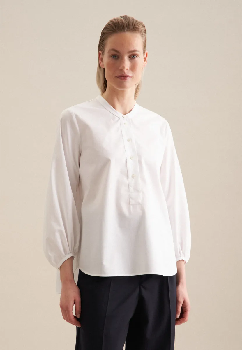 Seidensticker Классическая блузка "Black Rose", воротник с длинными рукавами, однотонный, белый
Seidensticker Классическая блузка "Black Rose", воротник с длинными рукавами, однотонный, белый