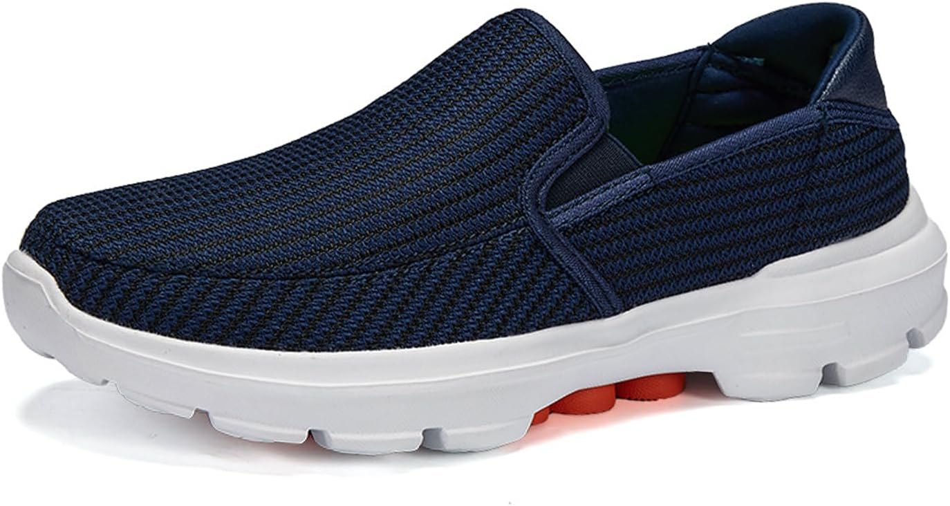 Мужские дышащие слипоны Aceptolcom, кроссовки для ходьбы, повседневные удобные сетчатые эластичные нескользящие лоферы на платформе, спортивная обувь, синий
Мужские дышащие слипоны Aceptolcom, кроссовки для ходьбы, повседневные удобные сетчатые эластичные нескользящие лоферы на платформе, спортивная обувь, синий