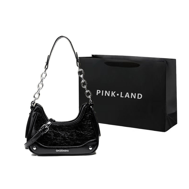 Pink·Land Женская сумка через плечо, Черный
Pink·Land Женская сумка через плечо, Черный