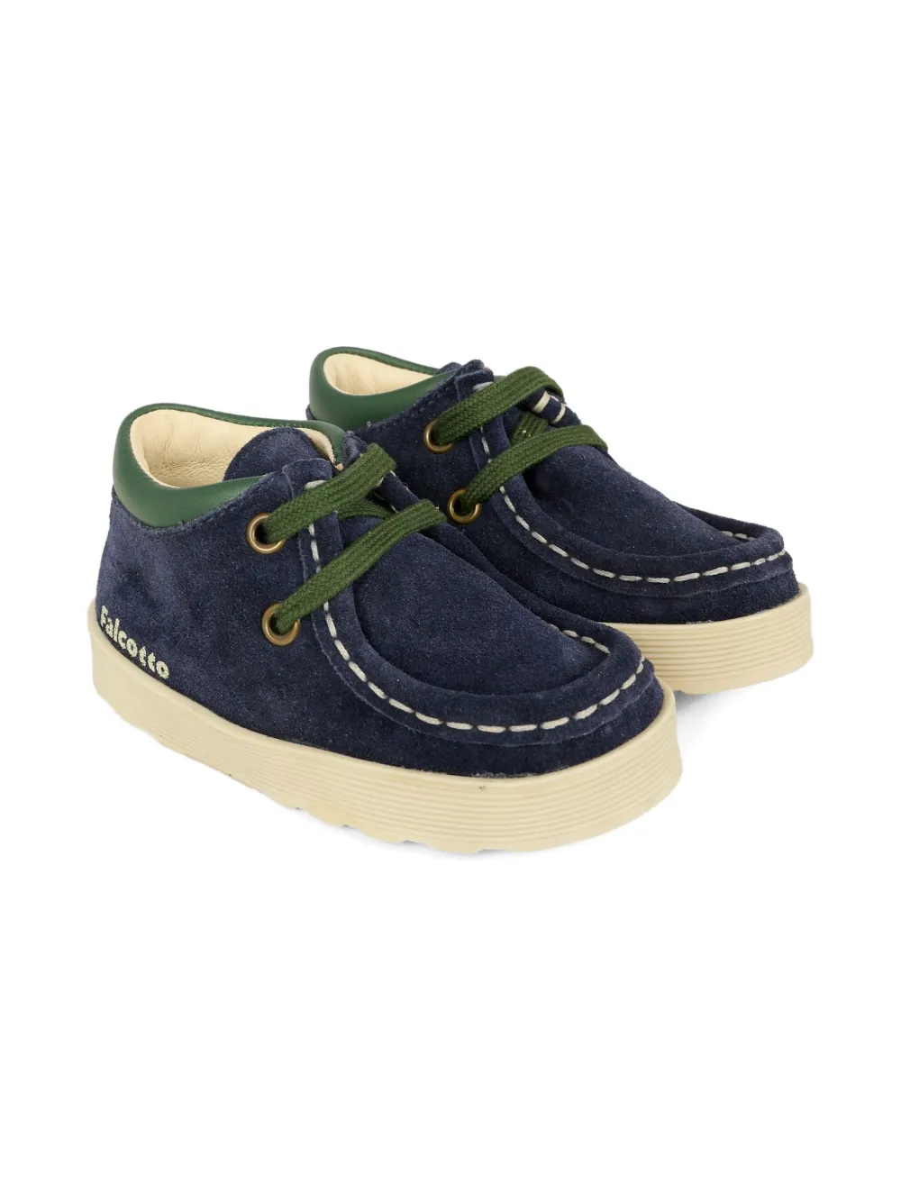 Замшевые топсайдеры на шнуровке Falcotto, синий
Замшевые топсайдеры на шнуровке Falcotto, синий
