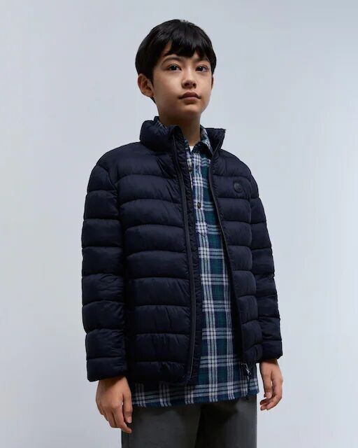 Пуховик для мальчика стеганый на молнии Scalpers, темно-синий
Пуховик для мальчика стеганый на молнии Scalpers, темно-синий