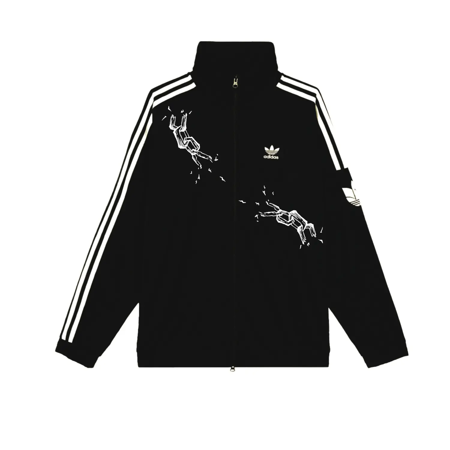 Adidas Куртка Unisex Black с 3 полосками
Adidas Куртка Unisex Black с 3 полосками