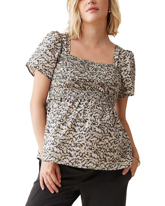 Короткий рукав, топ со сборками Ingrid & Isabel, зеленый
Короткий рукав, топ со сборками Ingrid & Isabel, зеленый