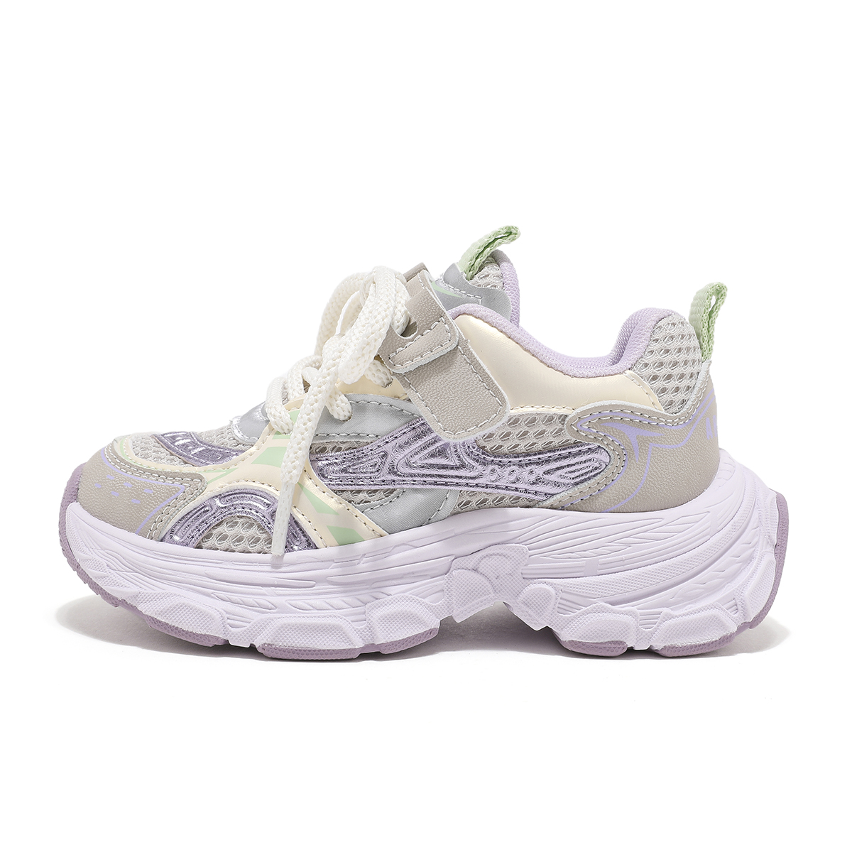 Нескользящие, легкие, амортизирующие, низкие, повседневные кроссовки для детей ABC KIDS, бежевый/зеленый/фиолетовый
Нескользящие, легкие, амортизирующие, низкие, повседневные кроссовки для детей ABC KIDS, бежевый/зеленый/фиолетовый