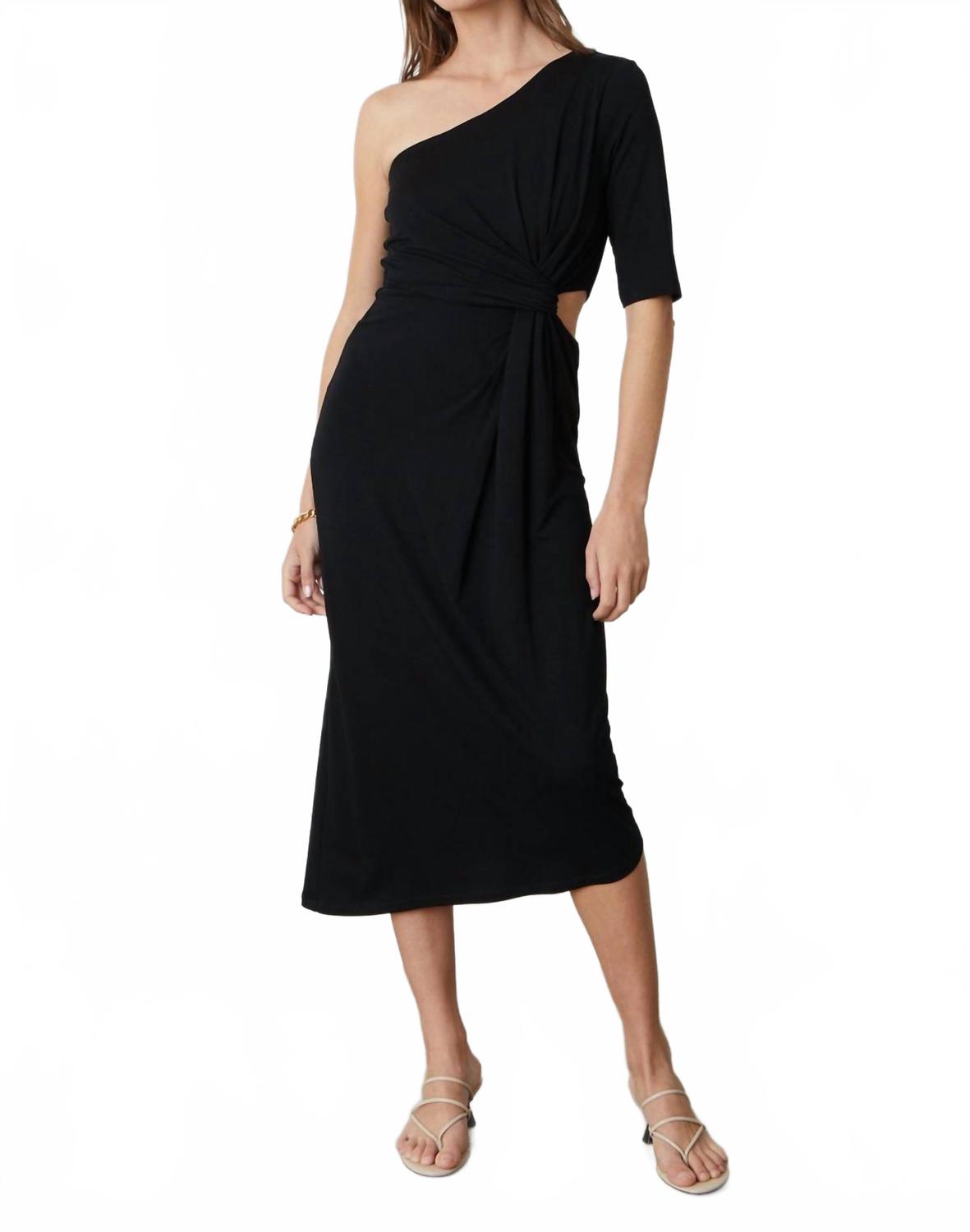 Платье Cailin с асимметрией и вырезом на одно плечо в черном цвете Velvet by Graham & Spencer
Платье Cailin с асимметрией и вырезом на одно плечо в черном цвете Velvet by Graham & Spencer