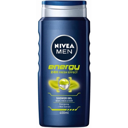 Энергетический гель для душа для мужчин 400 мл Nivea
Энергетический гель для душа для мужчин 400 мл Nivea