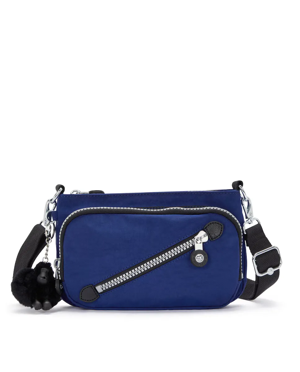 Темно-синяя универсальная женская сумка через плечо Milos с регулируемым ремешком Kipling
Темно-синяя универсальная женская сумка через плечо Milos с регулируемым ремешком Kipling