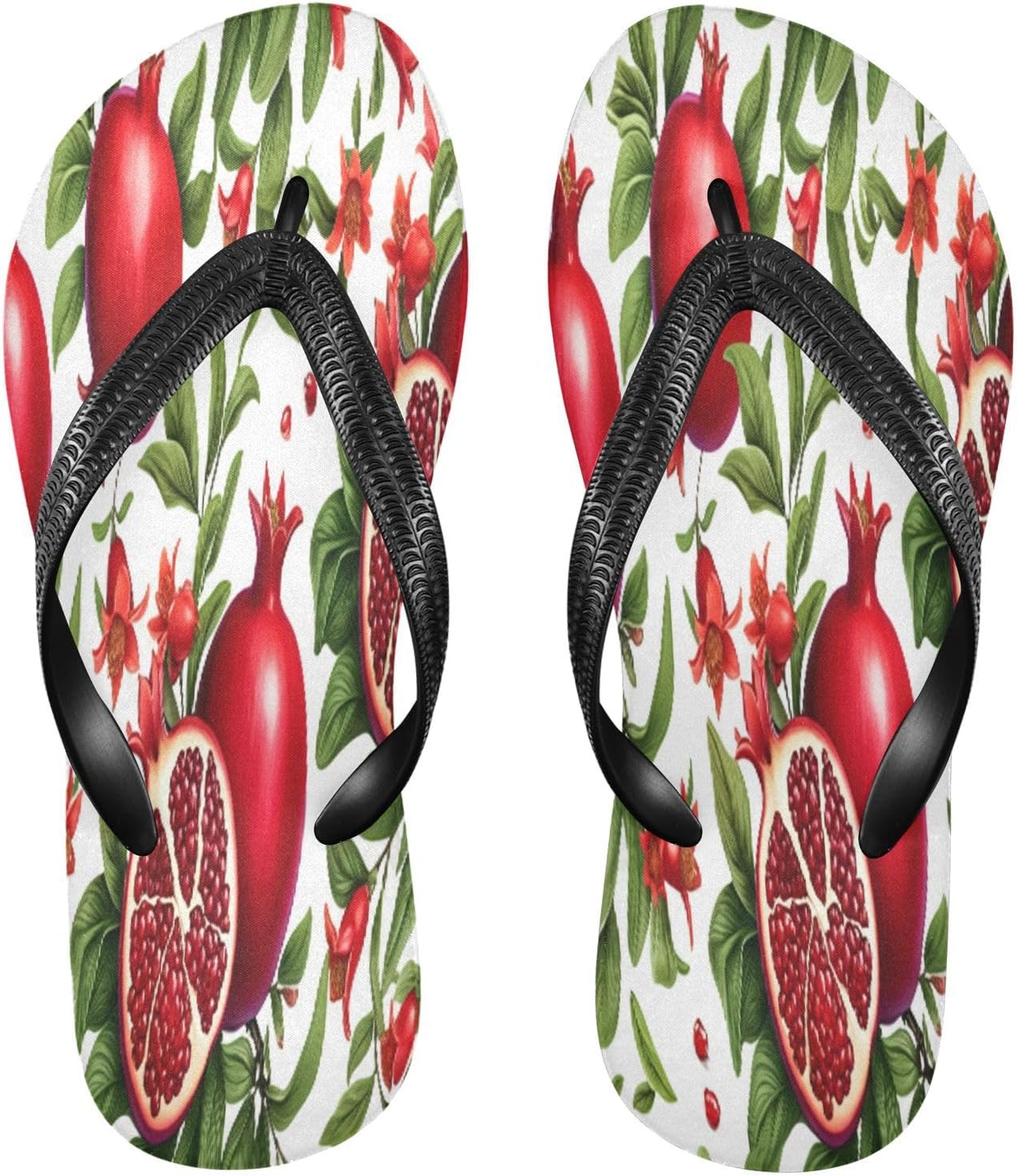 Мужские пляжные шлепанцы с белыми цветочными листьями граната, резиновые нескользящие летние тапочки для душа и прогулок Sinestour
Мужские пляжные шлепанцы с белыми цветочными листьями граната, резиновые нескользящие летние тапочки для душа и прогулок Sinestour