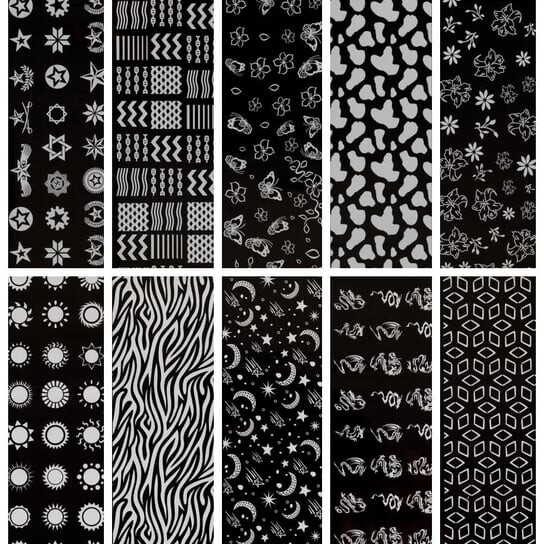 Трансферная фольга для декора ногтей XKZ 33-08 10 шт. по 100 см., AllePaznokcie
Трансферная фольга для декора ногтей XKZ 33-08 10 шт. по 100 см., AllePaznokcie