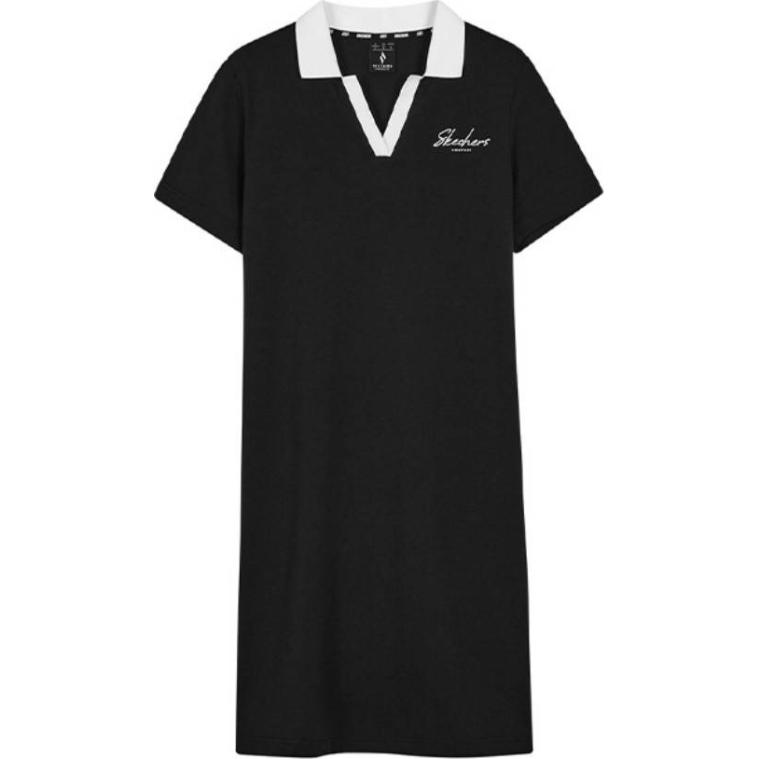 Skechers Женское платье с коротким рукавом угольно-черное Carbon Black
Skechers Женское платье с коротким рукавом угольно-черное Carbon Black