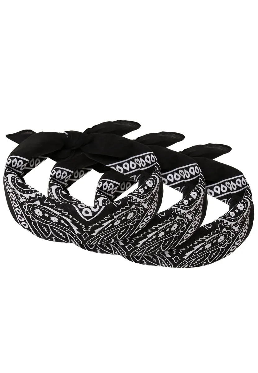ГОРОДСКАЯ КЛАССИКА Бандана " Urban Classics Bandana Unisex, 3 шт.", черный 
ГОРОДСКАЯ КЛАССИКА Бандана " Urban Classics Bandana Unisex, 3 шт.", черный