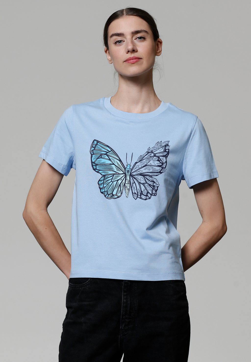 Футболка с принтом CRYSTAL watapparel, светло-голубой
Футболка с принтом CRYSTAL watapparel, светло-голубой