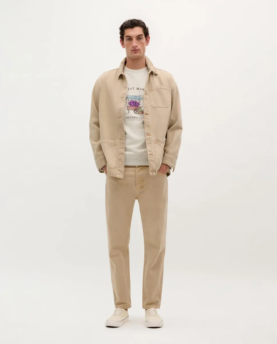 Мужская бежевая хлопковая толстовка Scalpers, бежевый
Мужская бежевая хлопковая толстовка Scalpers, бежевый