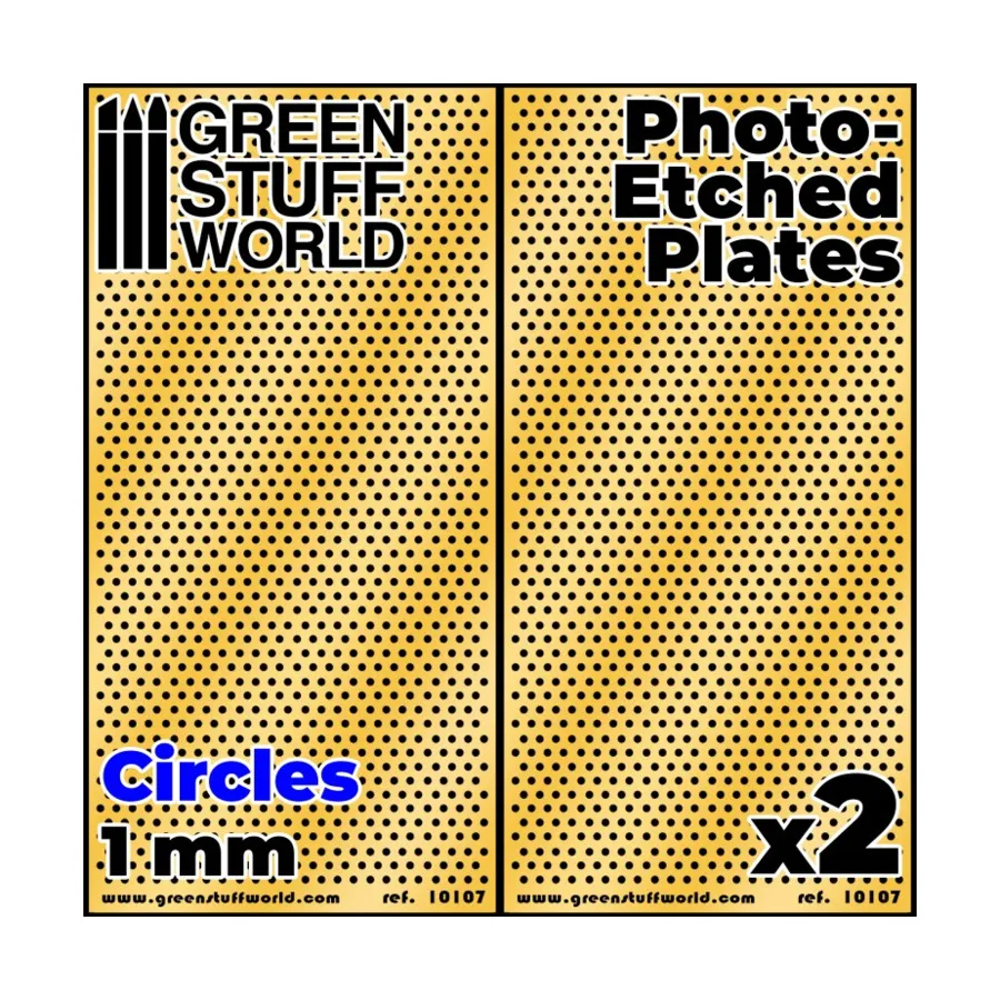 Круги - 1,0 мм, Other Scenery - Photo-Etched Plates & Formable Metals
Круги - 1,0 мм, Other Scenery - Photo-Etched Plates & Formable Metals