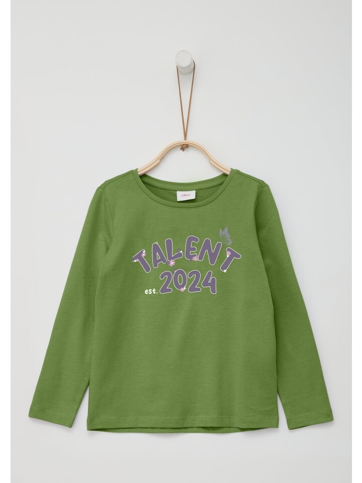 Футболка sOliver langarm, зеленый
Футболка sOliver langarm, зеленый