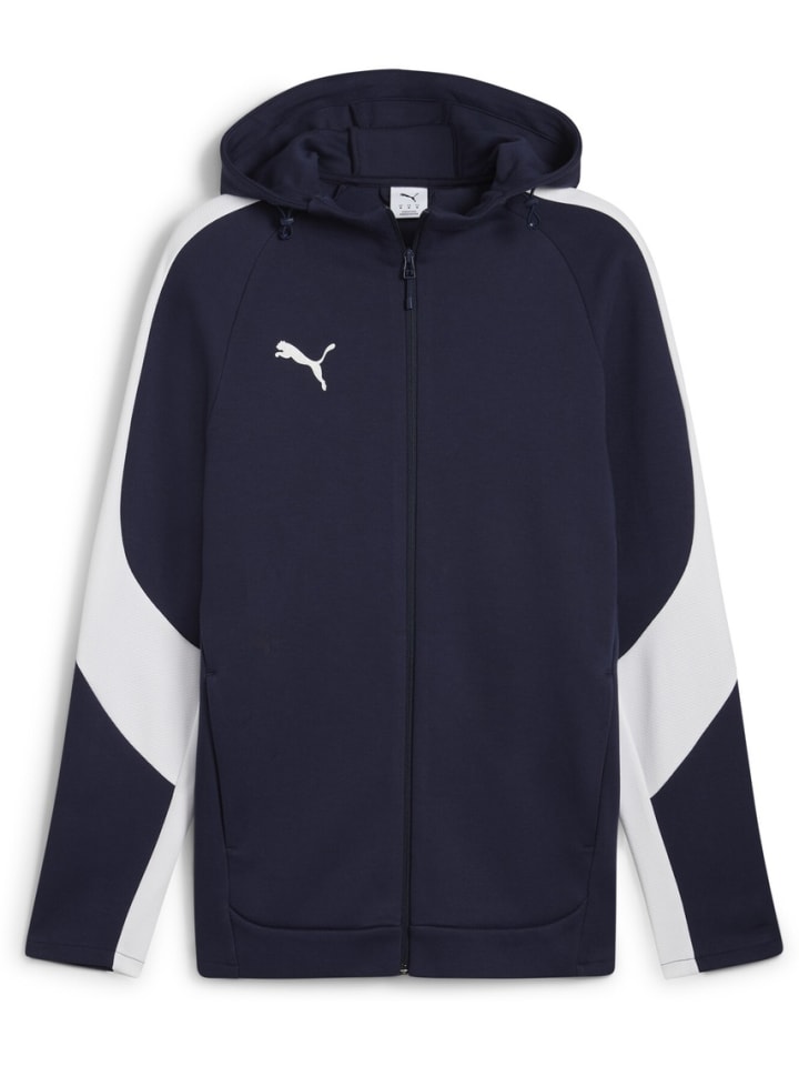 Куртка с капюшоном "TeamEVOSTRIPE" синего цвета Puma
Куртка с капюшоном "TeamEVOSTRIPE" синего цвета Puma