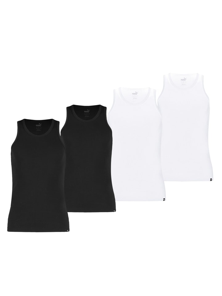 Майка Puma 4er Pack, черный/белый
Майка Puma 4er Pack, черный/белый