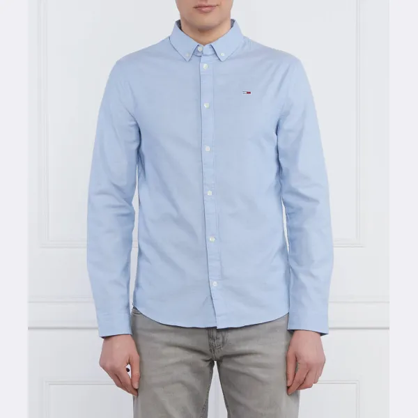 Рубашка приталенного кроя Оксфорд Tommy Hilfiger, синий
Рубашка приталенного кроя Оксфорд Tommy Hilfiger, синий
